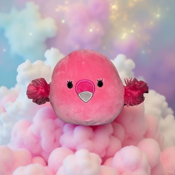 Pink Flamingo Cookie Sealife Squad Bird Stuffed Plush 5” Squishmallow - Picture 1 of 5